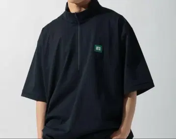 RAGEBLUE Russell Athletic 하프 지퍼 티셔츠