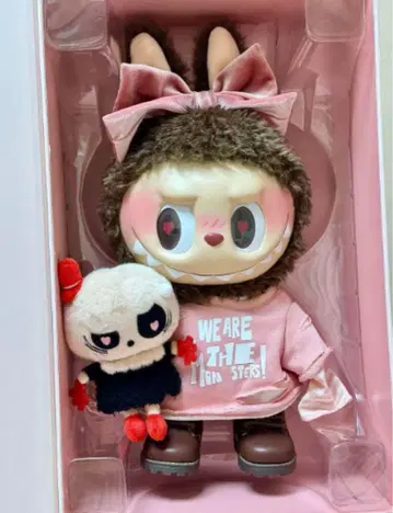 라부부 팝마트 봉제 인형 Catch Me 핑크 38cm