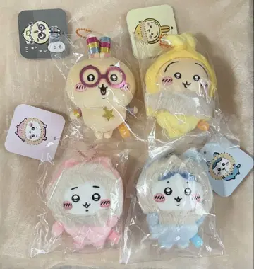 치이카와 세트 토끼 하치와레 봉제 인형 푹신푹신한 파자마 마스코트