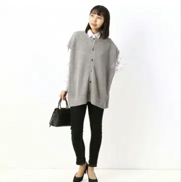 새상품 니트 베스트 슈퍼 하카 빅 사이즈