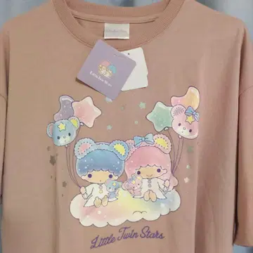 새상품 리틀트윈스타 T셔츠 오버사이즈