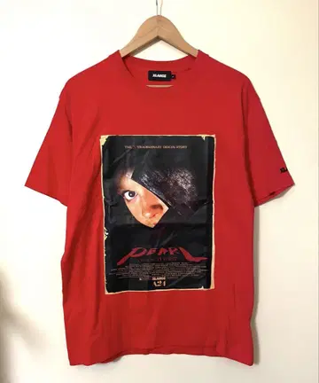 XLARGE x A24 pearl 티셔츠 빨간색 L