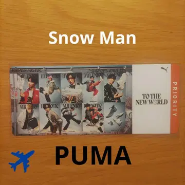 PUMA 구매 혜택 Snow Man 새상품
