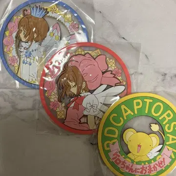 카드캡터 사쿠라 클리어 러버 코스터 3세트