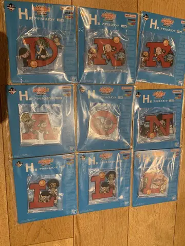 드래곤볼 제일복권 ASSEMBLE COLLECTION H상 9점