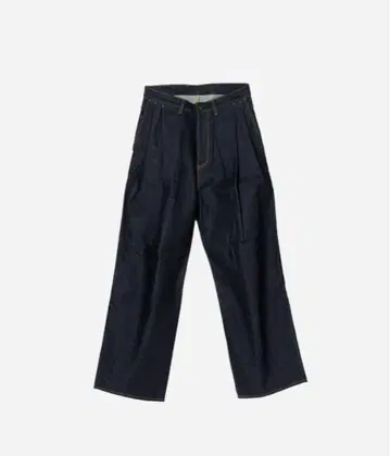 sublations 2 TUCK WIDE DENIM PANTS