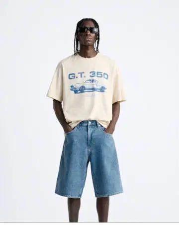 ZARA baggy fit 버뮤다 배기 쇼츠 2024년형