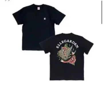 ELLEGARDEN 블랙 T셔츠 XXL swallow 블랙 미개봉 새상품