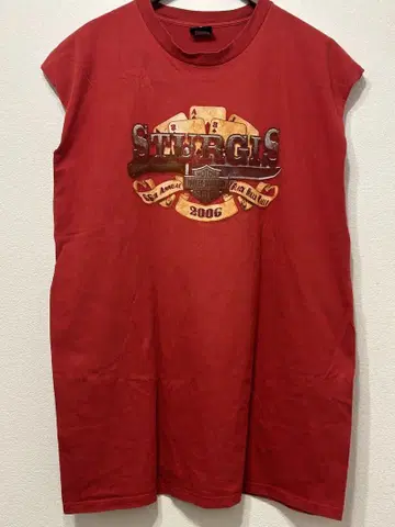 Harley-Davidson Sturgis 2006 슬리브리스 T셔츠