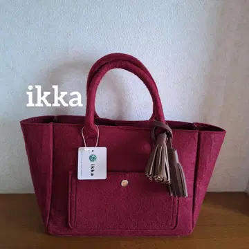 ikka 펠트 토트백, 태슬 포함