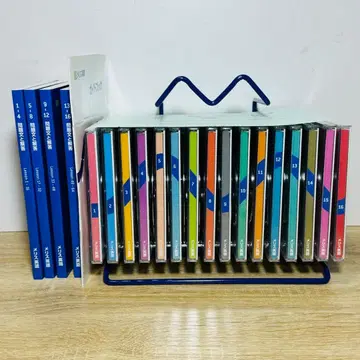 일본어 학습 CD 세트 16매 + 스탠드