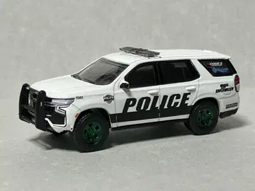 그린라이트 1/64 쉐보레 타호 경찰차 미니카