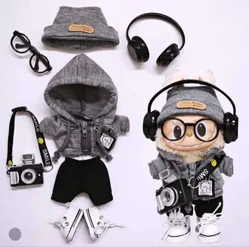 라부부 17cm 7세트 옷 갈아입히기 의류