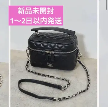 퀼팅 숄더 미니 백 BLK 블랙 미개봉 새상품