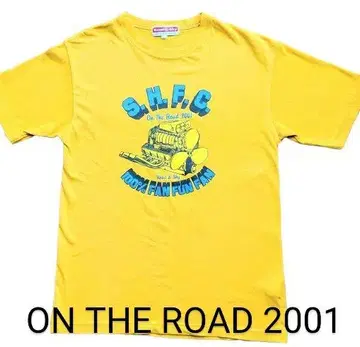 하마다 쇼고 팬클럽 T셔츠 새상품급 ON THE ROAD 2001
