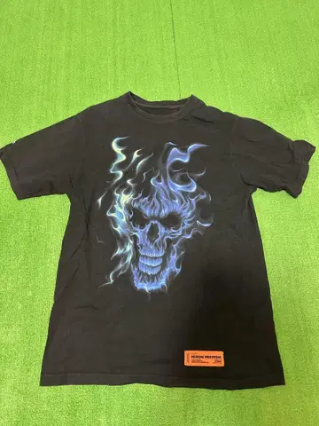 HERON PRESTON 스컬 T셔츠