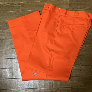 Dickies 워크 팬츠 사이즈 36 오렌지