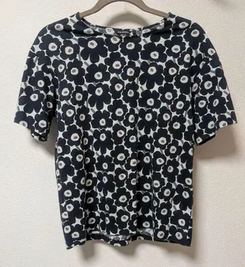 marimekko 마리메꼬 우니코 패턴 반팔 티셔츠 XS 사이즈