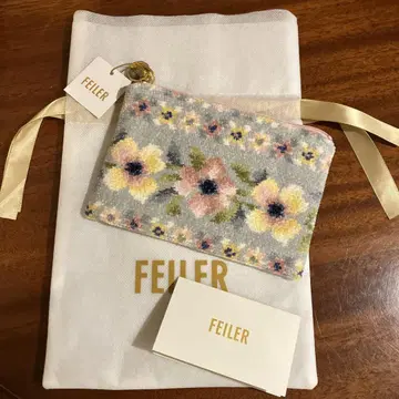 페이러 FEILER 에어리 가든 플랫 파우치