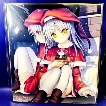 AngelBeats! key 천사 짱 타치바나 카나데 산타클로스 색지