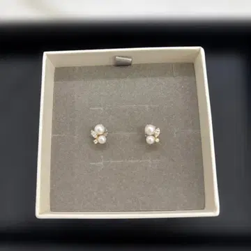 k10 펄 골드 스터드 귀걸이