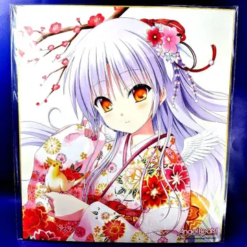 AngelBeats! key 타치바나 카나데 천사 짱 기모노 차림 색지