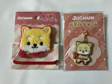 JOCHUM 마메치이 몽글몽글 머리끈 메탈 참