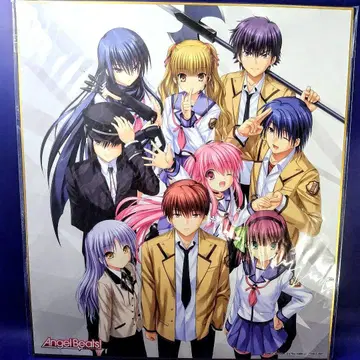 AngelBeats! key 죽은 세계 전선 SSS 멤버 집합 색지
