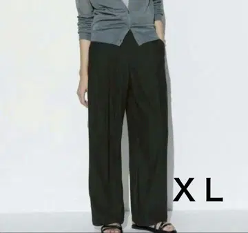 유니클로 울트라 스트레치 에어리즘 스트레이트 와이드 팬츠 XL