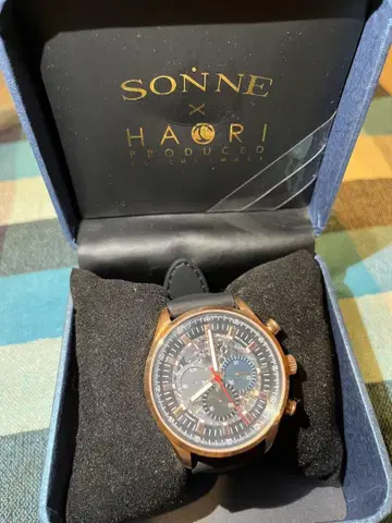 SONNE x HAORI 크로노그래프 시계