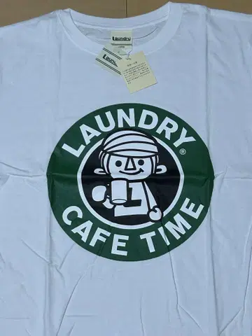 랜드리 laundry CAFE TIME BOY 티셔츠