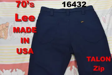 Lee 70's 202 네이비 USA TALON 지퍼 16432 스태프레