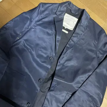 HYKE x Machintosh 고무 인장 스텐 칼라 코트