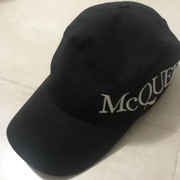 새상품급 Alexander McQueen 야구 모자 블랙 M