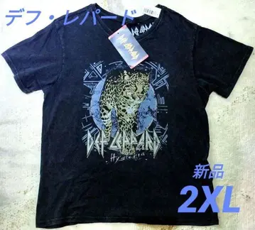 Def Leppard 데프 레파드 티셔츠 2XL 미사용 새상품 XXL