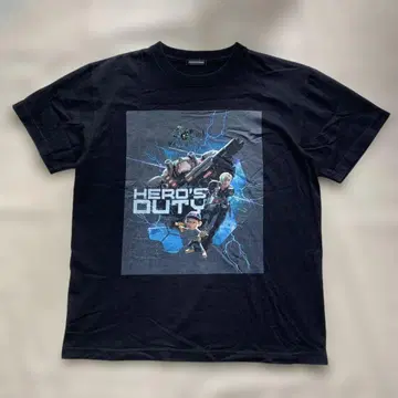 파니컴 Hero's Duty 티셔츠 블랙 슈가 러쉬