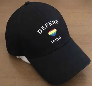하마사키 아유미 한정 콜라보 DEFEND PARIS 캡 자수 CAP 모자