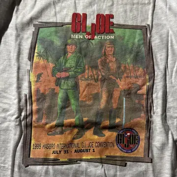 90s G.I.joe graphic photo promo T shirt