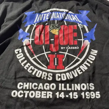 90s G.I.joe graphic photo promo T shirt