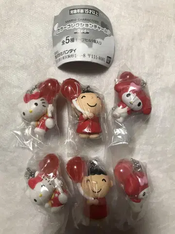 산리오 컬러 컬렉션 참 키티 타아 마이멜로디 6점 가챠