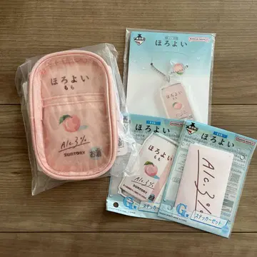 호로요이 제일복권 클리어 파우치 스티커 아크릴 참