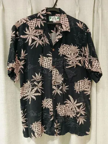 TWO PALMS 알로하 셔츠 made in HAWAII