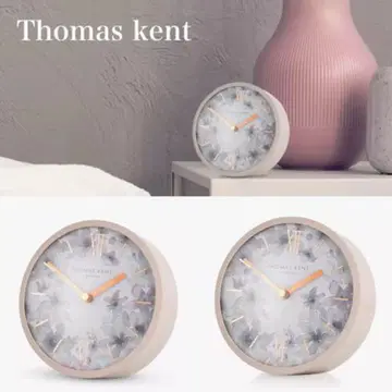 Thomas kent 꽃무늬 탁상 시계