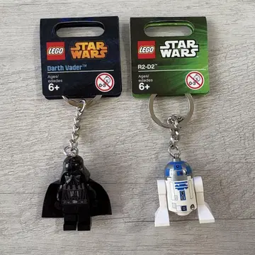 LEGO 레고 다스 베이더 R2-D2 키링 2점 스타 워즈