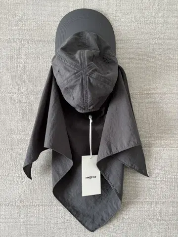 PHEENY 캡 Nylon Taffeta Cap with Scarf