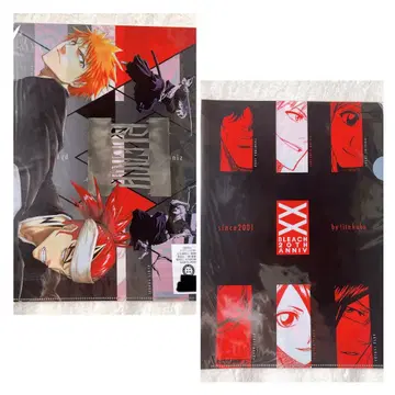 BLEACH 블리치 클리어 파일 이치고 아바라이 렌지 쿠치키 루키아