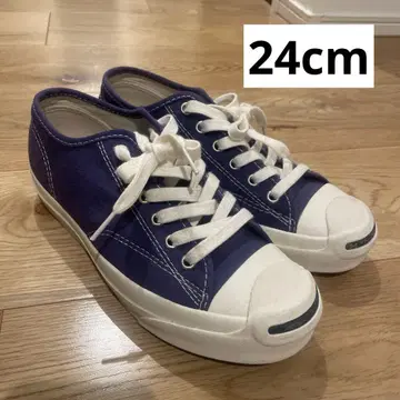 [ converse ] Jack Purcell 보라색 스니커즈 24cm