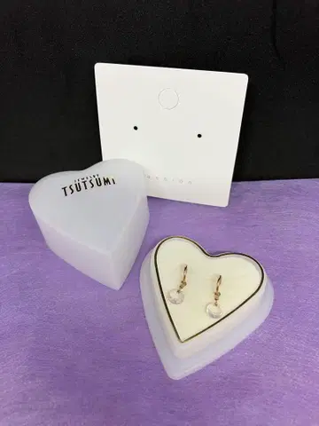 쿠미쿄쿠 귀걸이 핑크