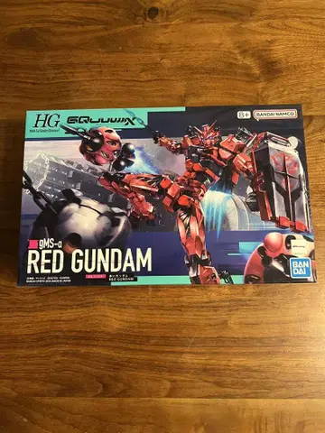 BANDAI 빨간 건담 gMS-q RED GUNDAM HG