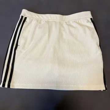 adidas 골프웨어 스커트 화이트 L 사이즈